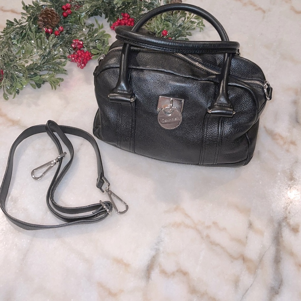 Genuine Leather Calvin Klein Purse